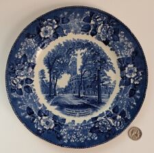James Kirkland Hall Vanderbilt U TN Old English Staffordshire Ware Ceramic Plate picture