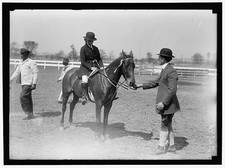 Photo:Horse Show 1918 Equestrian Rider on Horse Judges Officials picture