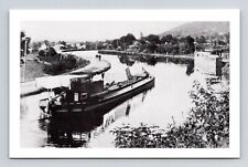 Kingston New York Delaware & Hudson Canal Neversink Valley BW Postcard picture