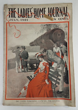 Antique Ladies Home Journal Magazine July 1901 complete Frank Lloyd Wright picture