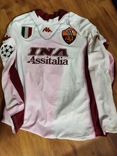 Worn As ROME CHAMPIONS ABEL BALBO 2001 2002 Jersey picture