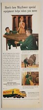1962 Print Ad Mayflower Movers Semi-Truck & Trailer Indianapolis,Indiana picture