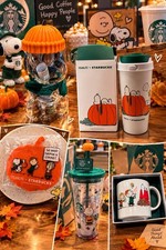 Starbucks x Peanuts Snoopy bundle collection lot of 5 ✅. Fast ship picture