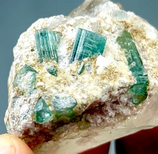 415 Carats Blue Colour Tourmaline Crystal Bunch Specimen from Afghanistan picture