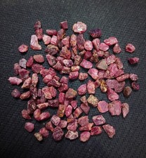 GENUINE EARTH MINED BEAUTIFUL NATURAL RED RUBY ROUGH GEMSTONE & GIFT picture