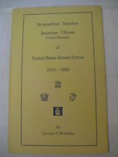 Biographical Sketches American Officers Of Polish Descent 1953 - 1966 Wolodzko picture