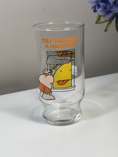 Vintage 1979 Ziggy Pizza Inn Coca-Cola Glass Try to Have a Nice Day Tom Wilson picture