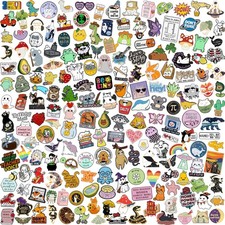 20/40/50/80 PCS Cute Enamel Backpack Pins, Funny Enamel Pins Bulk Set Cool Bu... picture