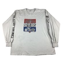 Vintage Harley Davidson T-shirt Men’s Large ? White L/S Athens Ohio USA 90s 1997 picture