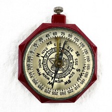 Antique 1940s 1075 TAYLOR Official Boy Scouts of America Red Compass Vintage picture