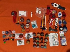 Takara Tomy Beyblade Burst Top Launcher Parts Lot Collectible 15+ picture