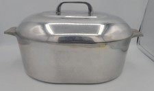 Vtg MAGNALITE GHC 8 Qt Oval Roaster Dutch Oven w Lid USA picture