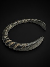 Ancient Twisted Bangle (bracelet) From The Bronze Age / Iron Age 1200BCE-700BCE picture