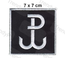 Polish Poland Anchor Fighting Polska Walczaca Kotwica Sew Iron On Embroidered 76 picture