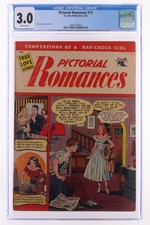 Pictorial Romances #13 - St. John Publication 1952 CGC 3.0 picture
