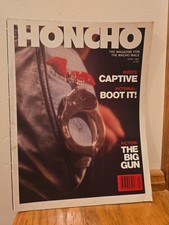 HONCHO - APRIL 1981 CULTURE PHOTOGRAPHY & ART MAGAZINE GAY Interest-NICE picture