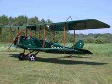 1918 Standard J-1 Trainer Biplane Airplane Model Replica Small picture