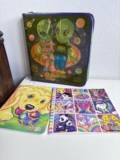 Lot of Lisa Frank Alien Zipper Binder , Casey’s30th Ann Notebook, And ABC Book picture