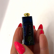 Dior Addict Blue Mini Perfume Bottle Miniature Collectible Mini Bottle picture