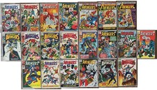 Avengers 56 58 60 61 62 63 64 66 67 68 69 76 77 78 79 81 85 86 93 97 99 Lot 1968 picture