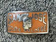 1930'S SAN JOSE STATE COLLEGE University Belt Buckle - SPARTANS California picture