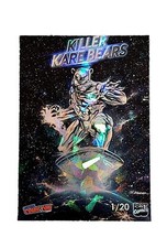 Killer Kare Bears NYCC Venomized Silver Surfer Crystal Fleck Trading Card #1/20 picture
