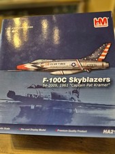 1/72 scale North American F100C Super Sabre USAF Skyblazers Hobby Master Diecast picture