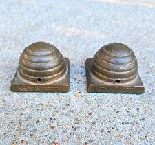 Two Vintage Kennecott Copper Smelting Dome Beehive Desk Paperweights Mining Utah picture