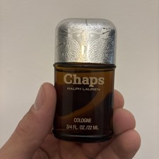 VTG Ralph Lauren Chaps Cologne 3/4 fl oz 22 ml Missing Spritzer Made in USA RARE picture