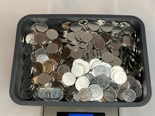 500 PACHISLO SLOT MACHINE TOKENS - Standard 0.984inch 25mm USED CLEANED picture