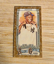 Topps 2025 Allen & Ginter Hoodie #270 Mini Gold Border picture
