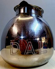 RARE Vintage 1950s Delta Air Lines Cory StainlessSteel Coffee Pot Carafe Galley picture