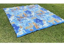 Vintage 1970's Star Wars Fleece Large Blanket approx 78 in x 87 in picture