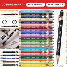 Custom Engraved Pens - Bulk Personalized Metal Ballpoint Click Pens, 50-3000 Pcs picture