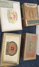 Vintage Cigar Boxes Lot picture