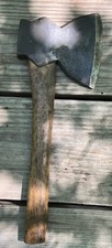 antique hatchet blood ? no. 4 unsure brand with handle picture