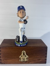 💙⚾️2014 Clayton Kershaw Cy Young SGA Bobblehead LA Dodgers Pitching Milestone picture