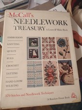 Vintage McCall's Needlework Treasury A Learn & Make Book 1964 GUC picture