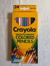 Vintage 1992 Crayola Colored Pencils 24 Pack 68-4024 SEALED NEW NOS Retro picture