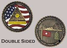 National Training Center NTC Lead Train Win Double Sided Challenge Coin  J#49 picture