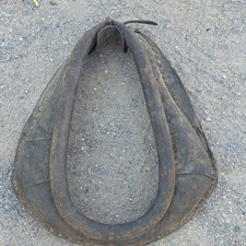Beautiful Antique/Vintage Leather Horse Collar Harness picture