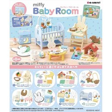 RE-MENT miffy Baby Room Collection Complete Set Japan picture