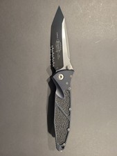 Microtech Socom Elite T/E M/A Black Tactical Partial Serrated CTS 204P picture