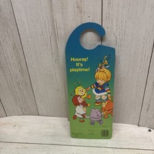 1983 Rainbow Brite Come On In/ Do Not Disturb DoorKnob Note Door Knocker picture