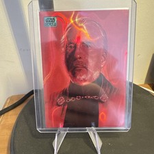 2024 Topps Chrome Galaxy Star Wars #60 Count Dooku Aqua Lava Refractor /175 picture