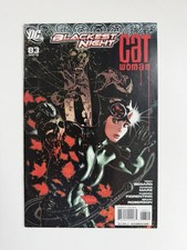 Catwoman #83 FN/VF DC Comics 2010 Adam Hughes Cover Bloody Skull Blackest Night picture