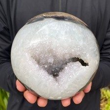 5.24LB Natural Amethyst Agate Opening Smile Quartz Cluster Crystal Specimen Heal picture