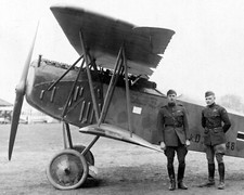 American Airmen and a Captured Fokker World War I 8x10 WWI WW1 Photo 51 picture