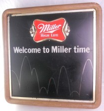 Vintage 1984 Miller High Life Lakeside Beer Bouncing Ball Lighted Motion Sign picture