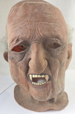 Rare Vintage 1980's Old Vampire Latex Halloween Mask Horror, Studio Quality picture